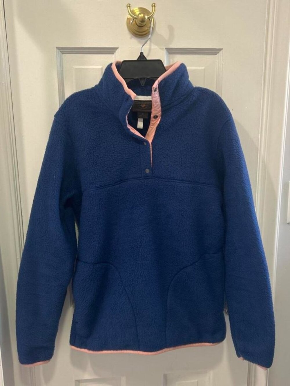 Obermeyer Women's Navy Fleece Quarter Zip